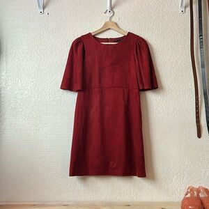 Zara Rich Burgundy Dress